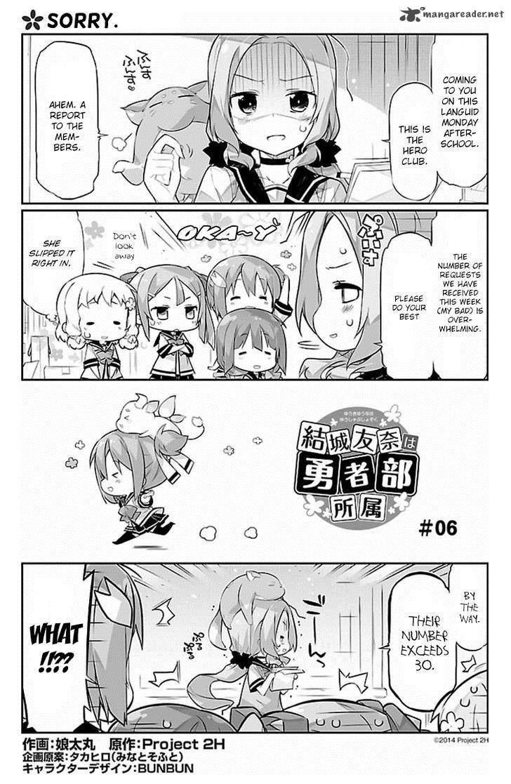 Wallpaper Read Yuuki Yuuna Wa Yuushabu Shozoku Chapter 6 Mangafreak For iPhone