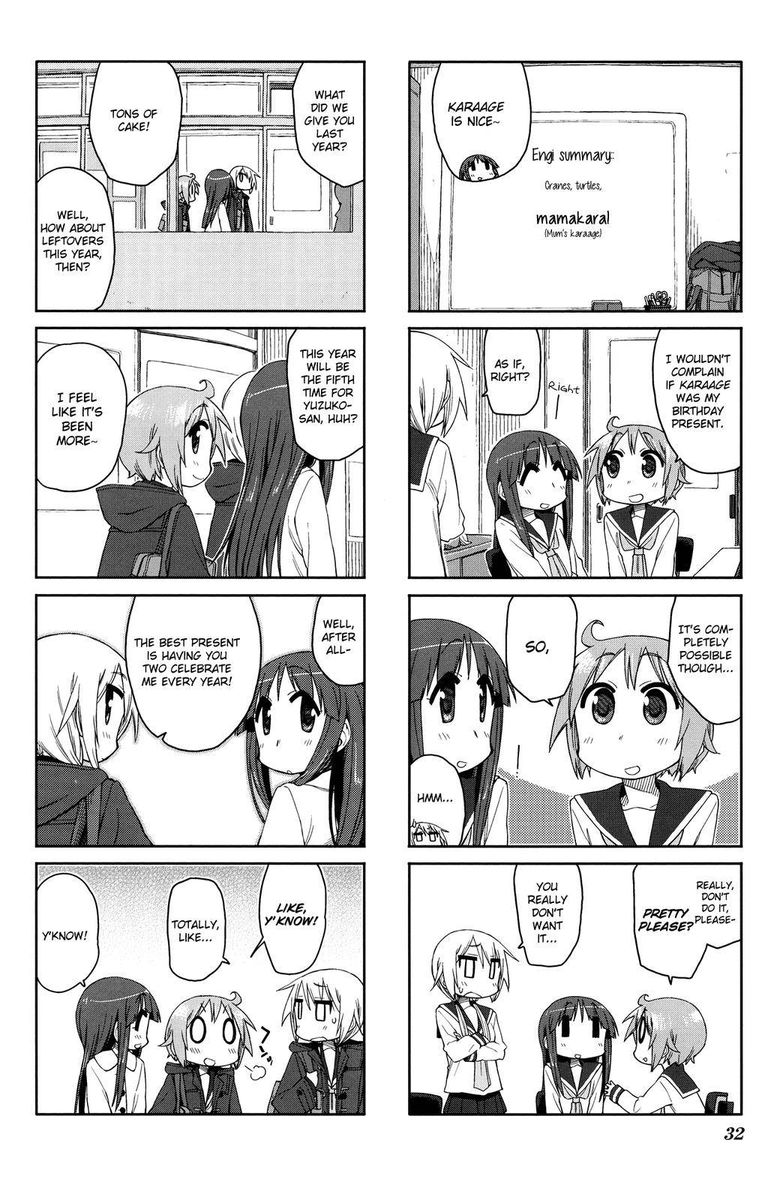 Yuyushiki Chapter 47 Page 8