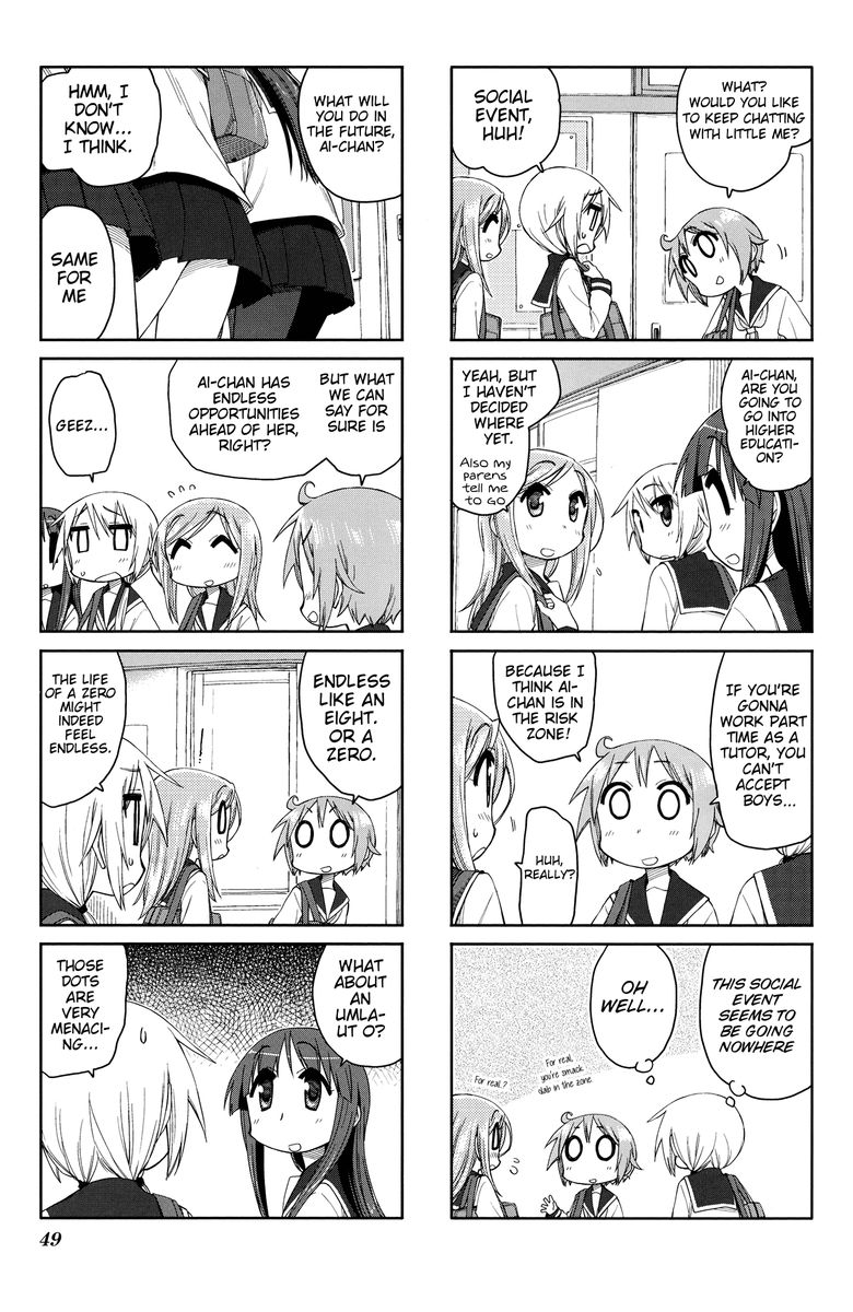Yuyushiki Chapter 49 Page 8