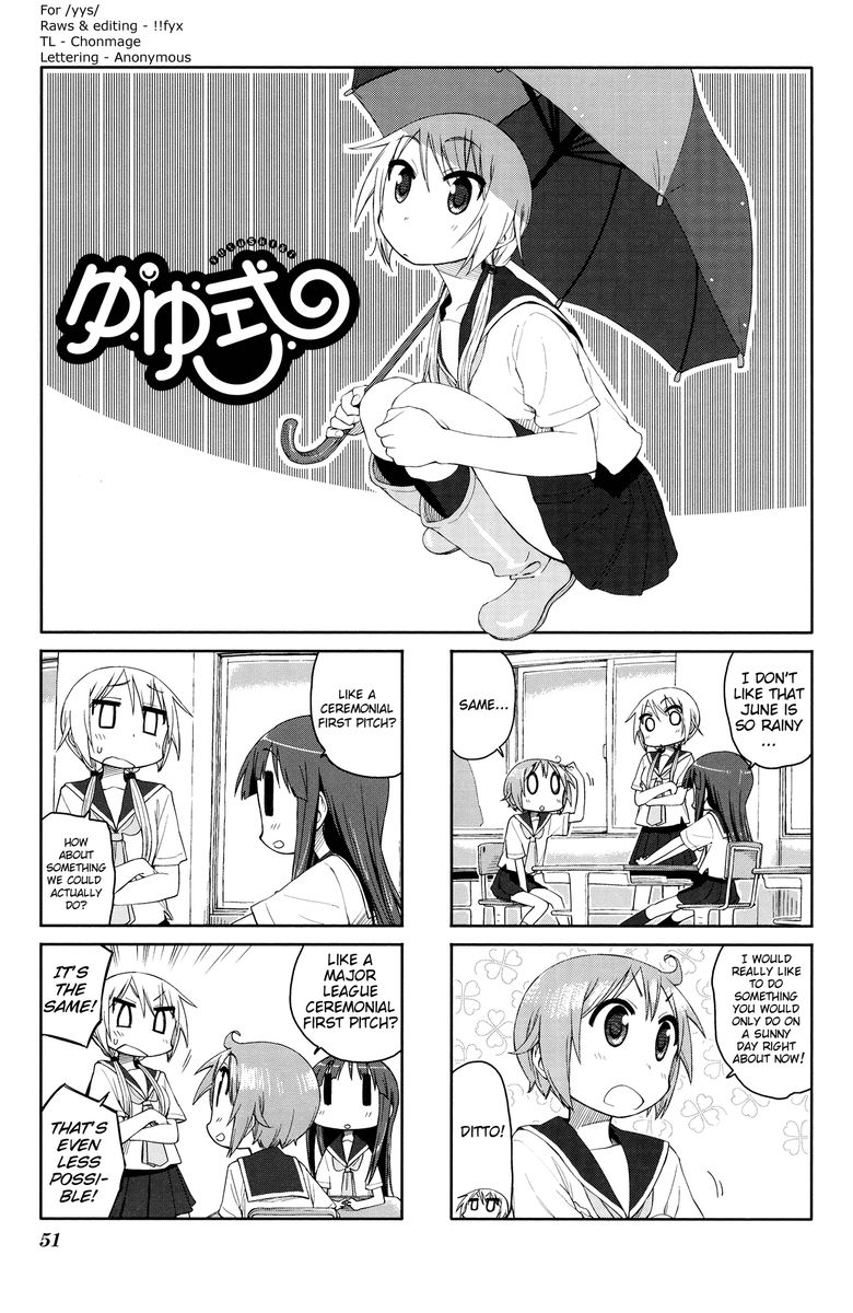Yuyushiki Chapter 50 Page 1