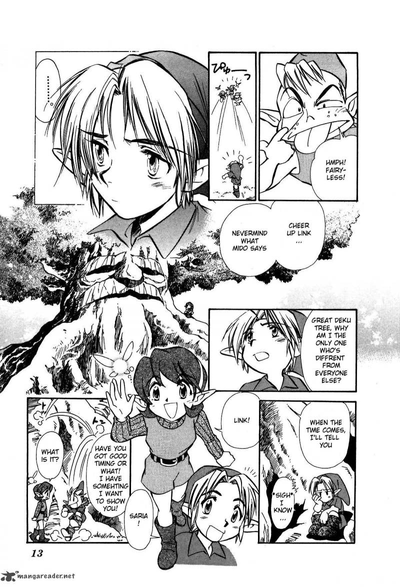 Zelda No Densetsu Toki No Ocarina Chapter 1 Page 12