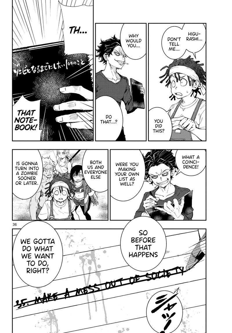 Zombie 100 Zombie Ni Naru Made Ni Shitai 100 No Koto Chapter 17 Page 32