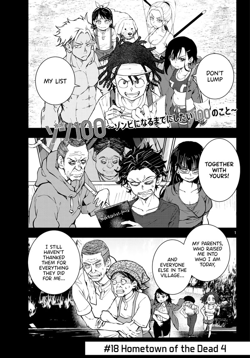 Zombie 100 Zombie Ni Naru Made Ni Shitai 100 No Koto Chapter 18 Page 1